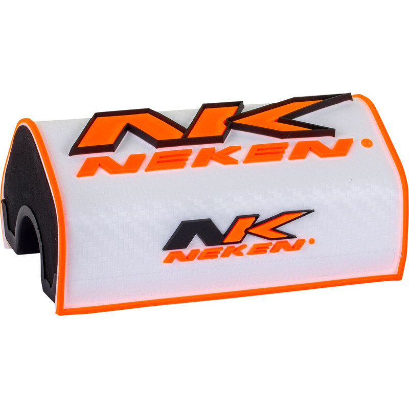 Coussin de guidon oversize NEKEN 3D-SE coloris blanc - Honda CRF 250 F