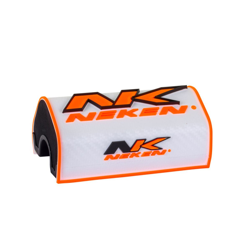 Coussin de guidon oversize NEKEN 3D-SE coloris blanc - Honda CRF 250 F