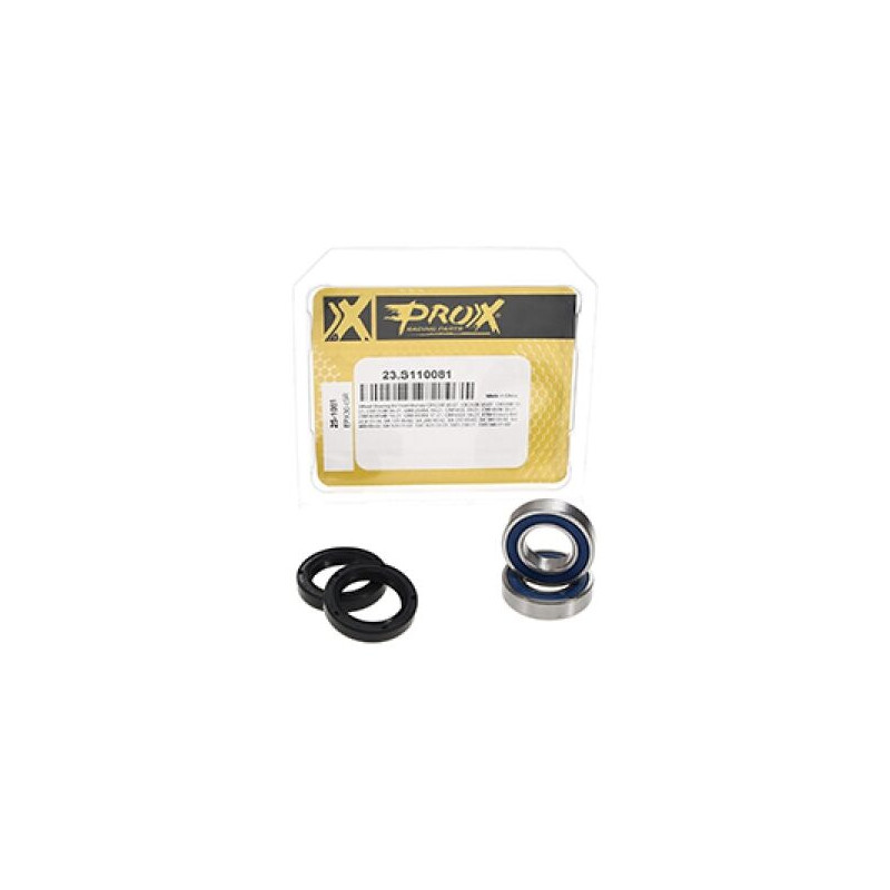 Kit roulements de roue avant ProX qualité OEM - Honda CR 250 R, Honda CRF 250 R et Honda CRF 250 RX