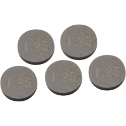 Cale de soupape ProX 7,48 x 1,25 mm, kit de 5 pièces - Honda CRF 250 F et Yamaha YZ 250 F