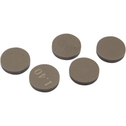 Cale de soupape ProX 7,48 x 1,40 mm, kit de 5 pièces - Honda CRF 250 F et Yamaha YZ 250 F