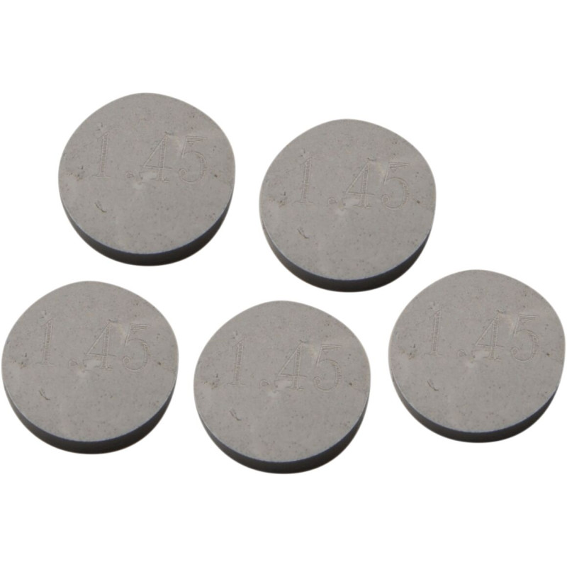 Cale de soupape ProX 7,48 x 1,45 mm, kit de 5 pièces - Honda CRF 250 F et Yamaha YZ 250 F