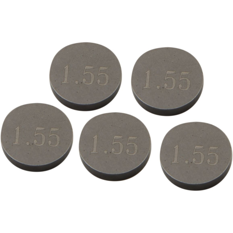 Pastille de soupape PROX 7,48 x 1,55 mm en kit de 5 - Honda CRF 250 F et Yamaha YZ 250 F