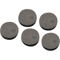 Pastille de soupape PROX 7,48 x 1,65 mm en kit de 5 - Honda CRF 250 F et Yamaha YZ 250 F