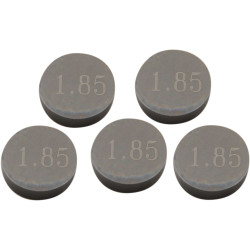 Pastille de soupape PROX 7,48 x 1,85 mm en kit de 5 - Honda CRF 250 F et Yamaha YZ 250 F