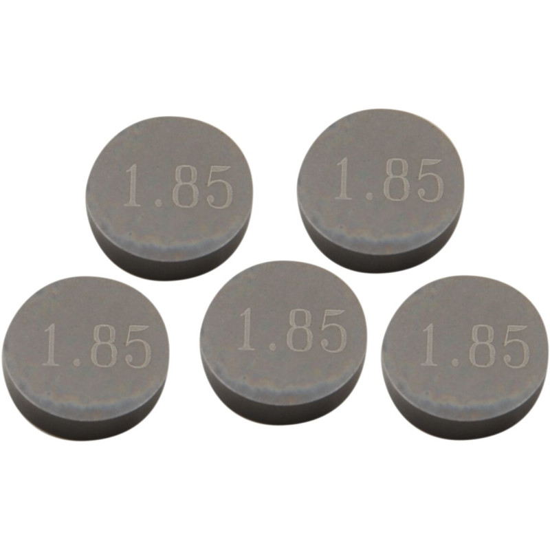 Pastille de soupape PROX 7,48 x 1,85 mm en kit de 5 - Honda CRF 250 F et Yamaha YZ 250 F
