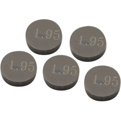 Pastille de soupape PROX 7,48 x 1,95 mm en kit de 5 - Honda CRF 250 F et Yamaha YZ 250 F