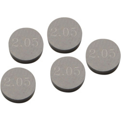 Pastille de soupape PROX 7,48 x 2,05 mm en kit de 5 - Honda CRF 250 F et Yamaha YZ 250 F