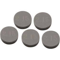Pastille de soupape PROX 7,48 x 2,15 mm en kit de 5 - Honda CRF 250 F et Yamaha YZ 250 F