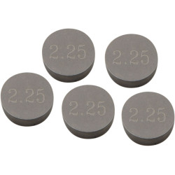 Pastille de soupape PROX 7,48 x 2,25 mm en kit de 5 - Honda CRF 250 F et Yamaha YZ 250 F