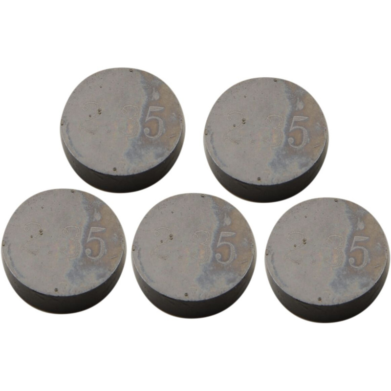 Pastille de soupape PROX 7,48 x 2,35 mm en kit de 5 - Honda CRF 250 F et Yamaha YZ 250 F