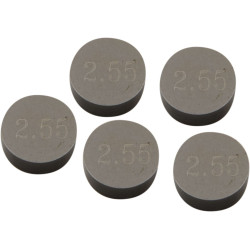 Pastille de soupape PROX 7,48 x 2,55 mm en kit de 5 - Honda CRF 250 F et Yamaha YZ 250 F