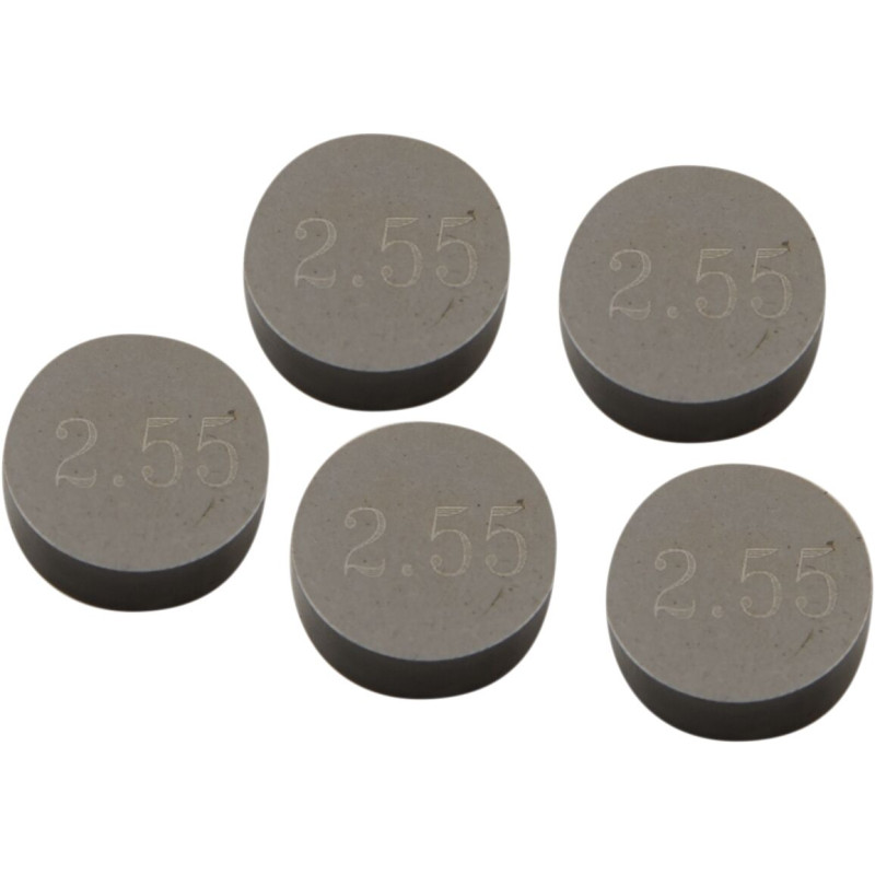 Pastille de soupape PROX 7,48 x 2,55 mm en kit de 5 - Honda CRF 250 F et Yamaha YZ 250 F