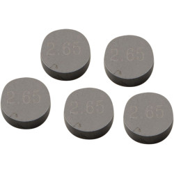 Pastille de soupape PROX 7,48 x 2,65 mm en kit de 5 - Honda CRF 250 F et Yamaha YZ 250 F