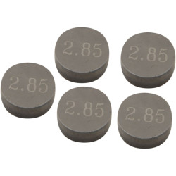Pastille de soupape PROX 7,48 x 2,85 mm en kit de 5 - Honda CRF 250 F et Yamaha YZ 250 F