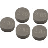 Pastille de soupape PROX 7,48 x 2,85 mm en kit de 5 - Honda CRF 250 F et Yamaha YZ 250 F