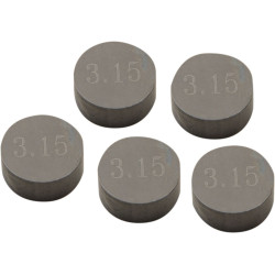 Pastille de soupape PROX 7,48 x 3,15 mm en kit de 5 - Honda CRF 250 F et Yamaha YZ 250 F