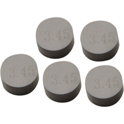 Pastille de soupape PROX 7,48 x 3,45 mm en kit de 5 - Honda CRF 250 F et Yamaha YZ 250 F