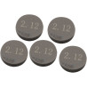 Pastille de soupape PROX 8,90 x 2,12 mm en kit de 5 - KTM EXC-F 250, KTM EXC-F 350 et KTM EXC-F 450