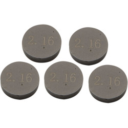 Pastille de soupape PROX 8,90 x 2,16 mm en kit de 5 - KTM EXC-F 250, KTM EXC-F 350 et KTM EXC-F 450