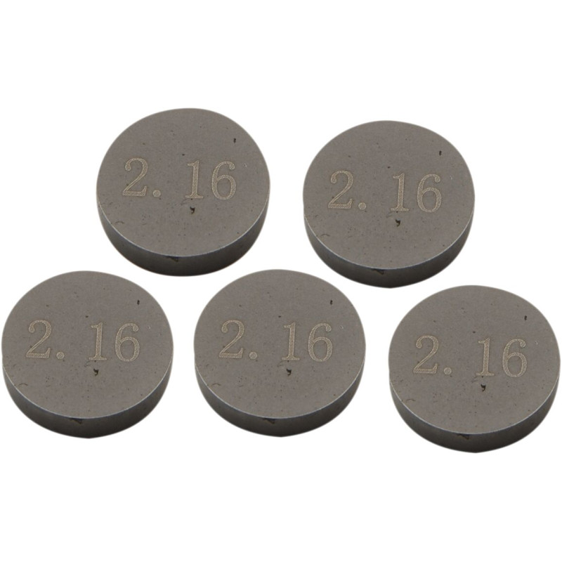 Pastille de soupape PROX 8,90 x 2,16 mm en kit de 5 - KTM EXC-F 250, KTM EXC-F 350 et KTM EXC-F 450