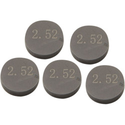 Pastille de soupape PROX 8,90 x 2,52 mm en kit de 5 - KTM EXC-F 250, KTM EXC-F 350 et KTM EXC-F 450