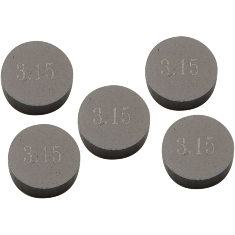 Pastille de soupape PROX 9,48 x 3,15 mm en kit de 5 - Honda CRF 250 RX