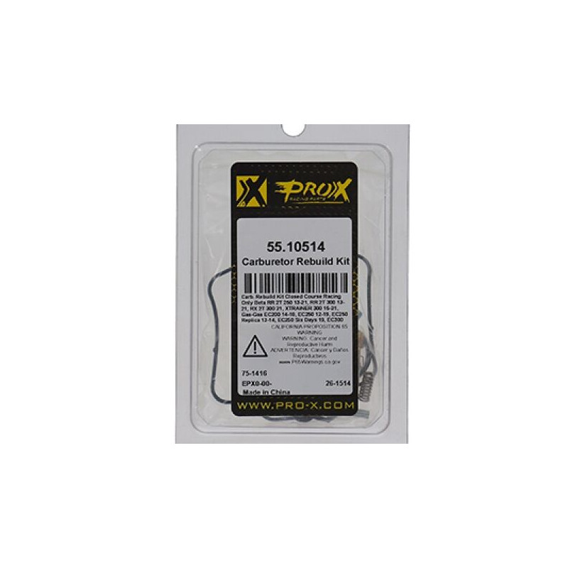 Kit révision carburateur PROX 55.10514 - Maintenance OEM - KTM EXC 200, KTM EXC 250 et KTM EXC 300
