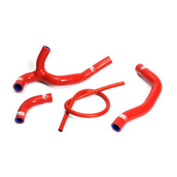 Kit durites radiateur silicone rouge Samco Sport - Honda CRF 450 R