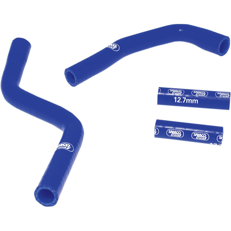 Kit durites radiateur silicone bleu Samco Sport - Yamaha YZ 125
