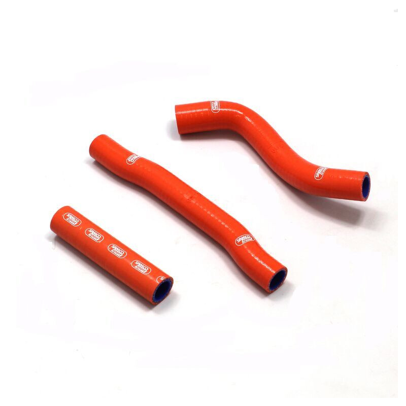 Kit durites radiateur silicone Samco Sport orange - KTM EXC-F 250, KTM EXC-F 350 et KTM SX-F 250