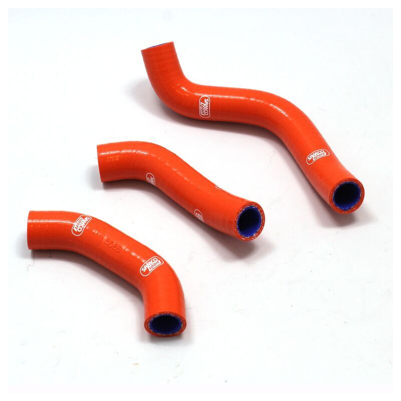 Kit durites radiateur silicone Samco Sport orange - KTM SX-F 450