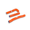 Kit durites radiateur silicone Samco Sport orange - KTM SX 125 et KTM SX 150