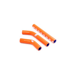 Kit durites radiateur silicone Samco Sport orange - KTM EXC 250 et KTM EXC 300