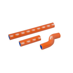Kit durites radiateur silicone Samco Sport orange - KTM EXC 250 et KTM EXC 300