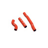 Kit durites radiateur silicone Samco Sport orange - KTM SX 250