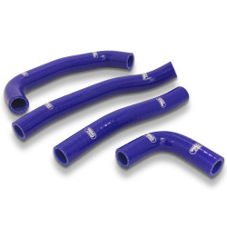 Kit durites radiateur silicone Samco Sport bleu - Honda CRF 450 R