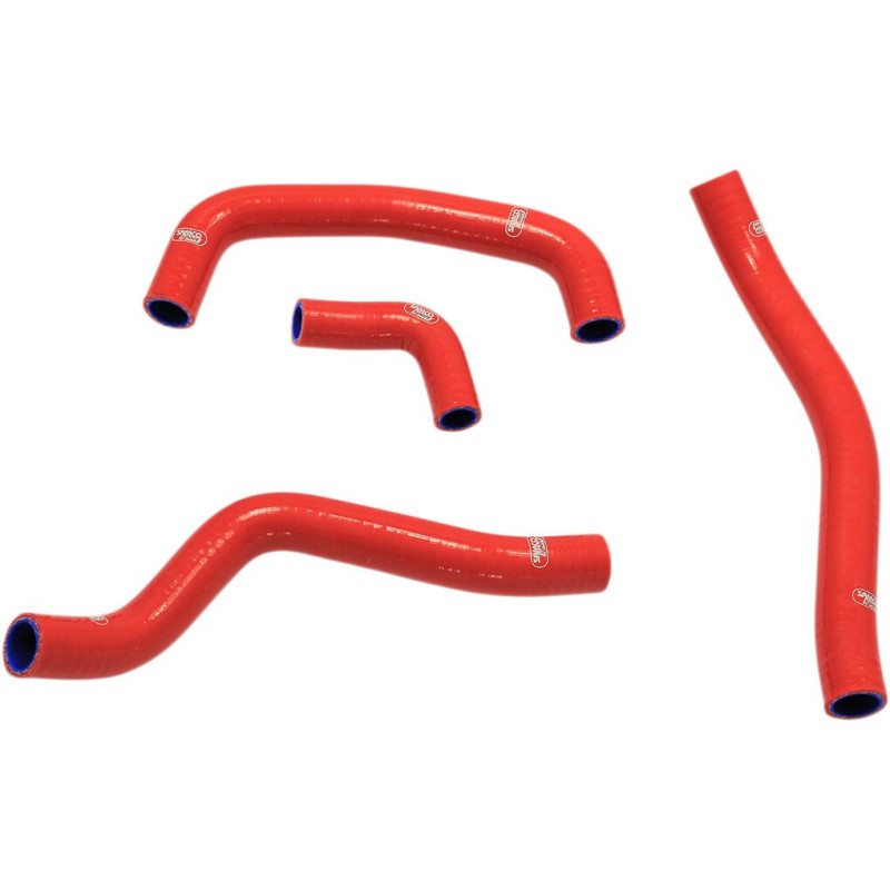 Kit durites radiateur silicone Samco Sport rouge - Honda CRF 250 R