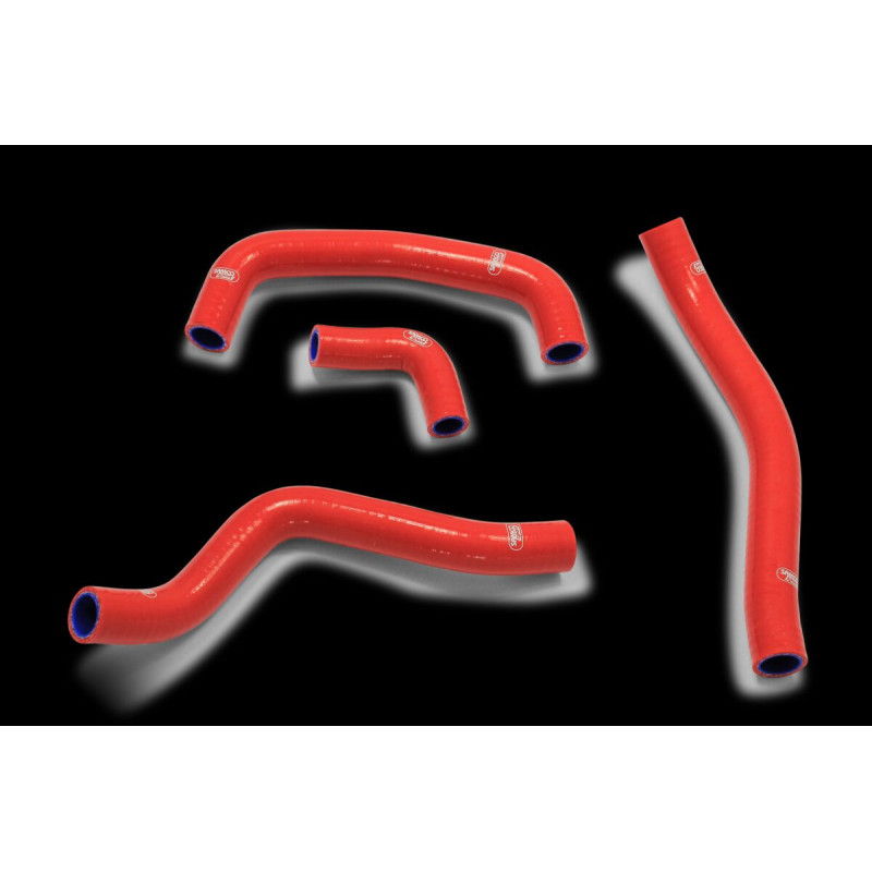Kit durites radiateur silicone Samco Sport rouge - Honda CRF 250 R