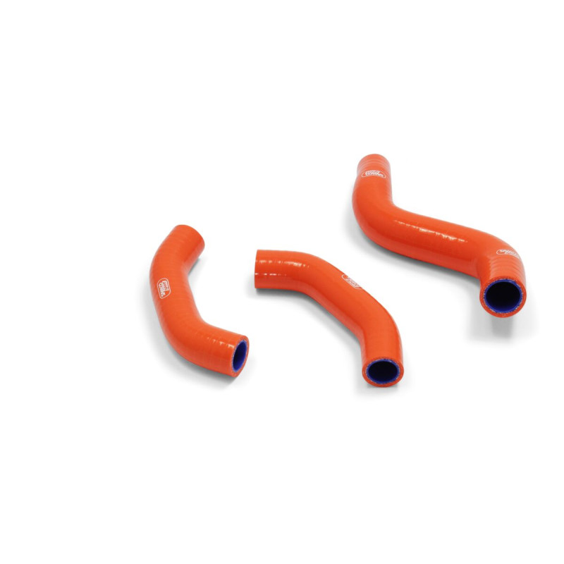 Kit durites radiateur silicone Samco Sport orange - KTM SX-F 450