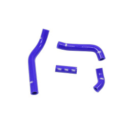 Kit durites radiateur silicone Samco Sport HON-124-BL bleu - Honda CRF 450 R