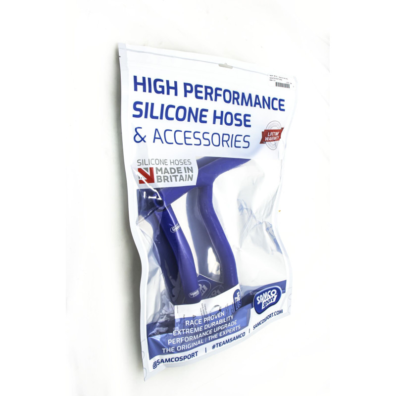 Kit durites radiateur silicone Samco Sport HON-123-BL bleu - Honda CRF 450 R