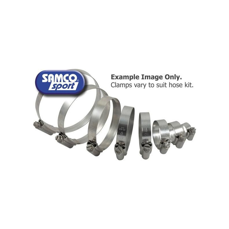 Collier de serrage inoxydable Samco Sport pour durites radiateur - Honda CRF 250 R