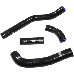 Kit durites radiateur silicone Samco Sport HON-124-BK noir - Honda CRF 450 R