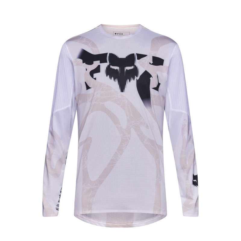 Maillot Fox Flexair Edition Spéciale Diffuse Blanc