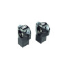 Supports guidon noir SCAR Racing pour OEM - KTM EXC 125, KTM EXC 250 et KTM EXC 250 TPI