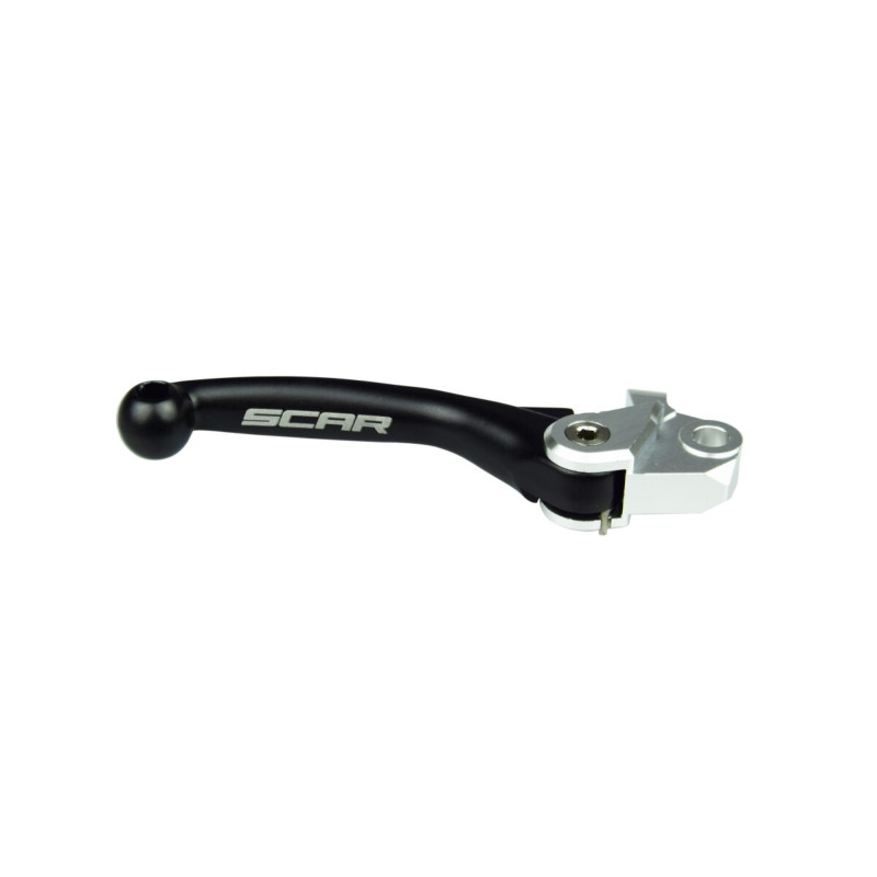 Levier de frein pivotant SCAR - Flex noir aluminium - Yamaha YZ 125