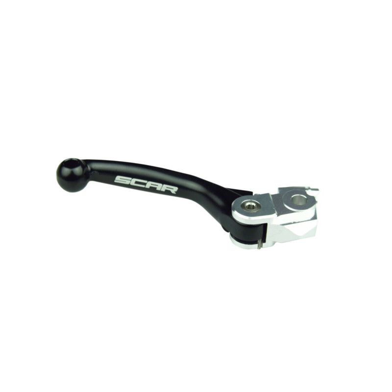 Levier de frein pivotant SCAR - Flex noir aluminium - Honda CRF 250 R