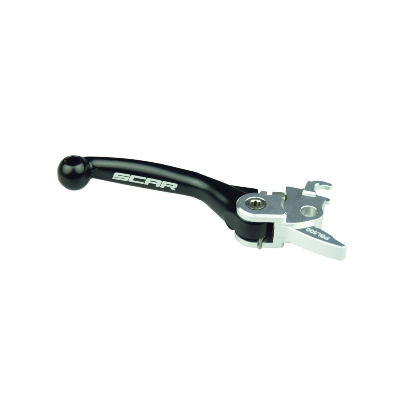 Levier de frein pivotant SCAR - Flex noir aluminium - KTM EXC 250, KTM EXC 300 et KTM EXC-F 250