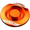 Bouchon de moteur SCAR Racing EP500 orange aluminium usiné - KTM EXC 250